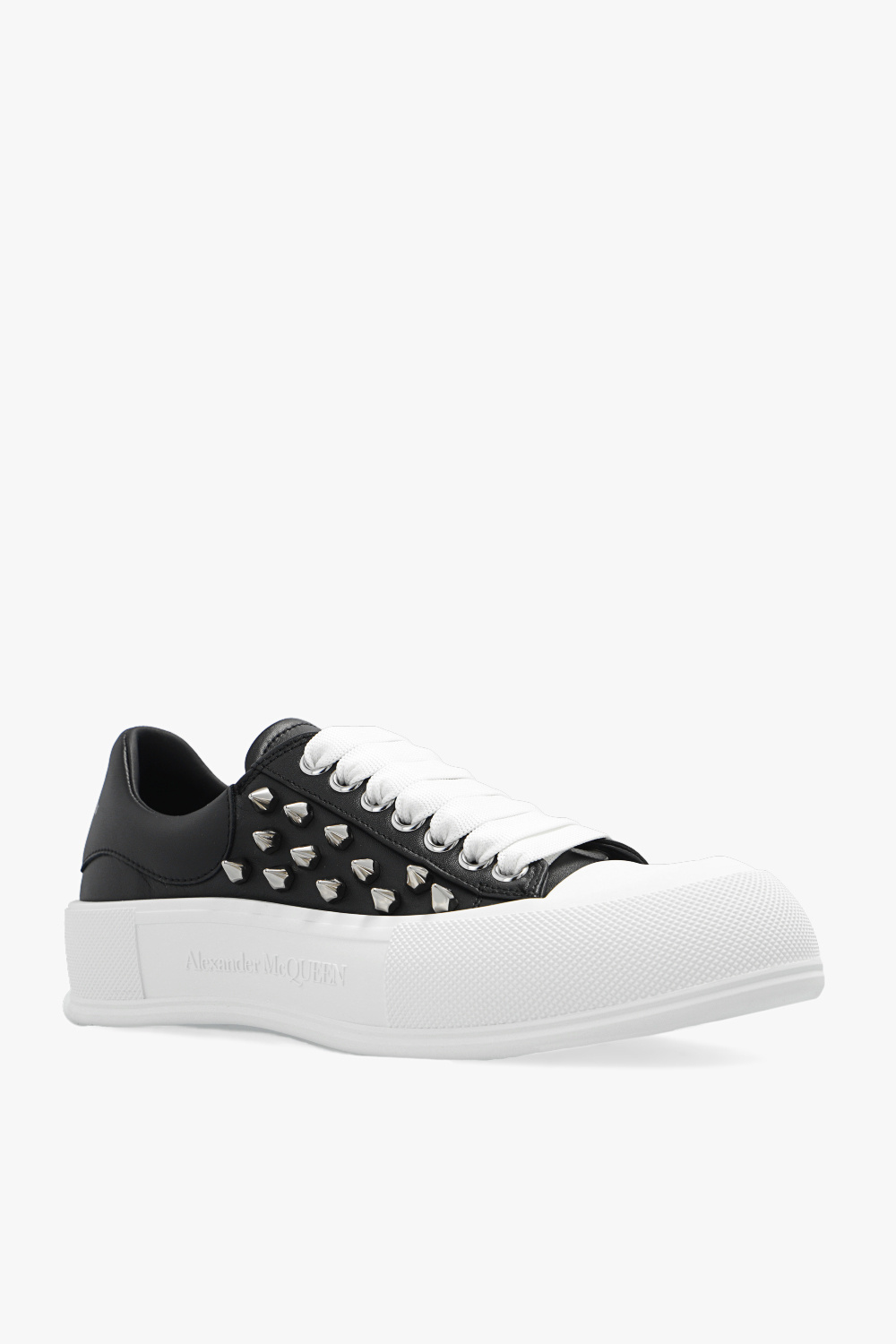 Alexander mcqueen hotsell leather sneakers